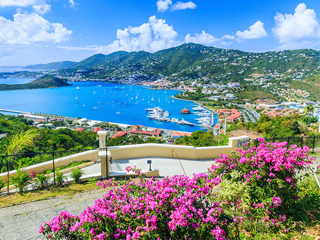 Caribbean, St Thomas US Virgin Islands.