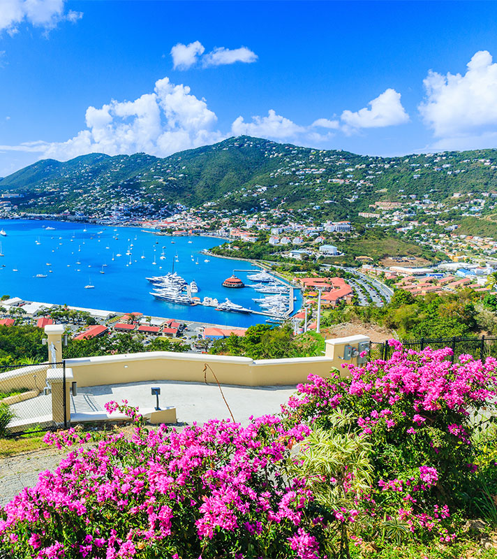 Caribbean, St Thomas US Virgin Islands.