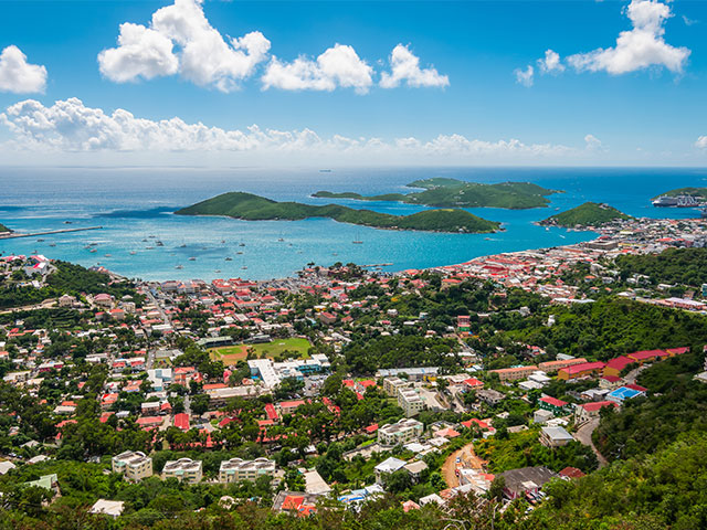 Charlotte Amalie, St Thomas, US Virgin Islands.