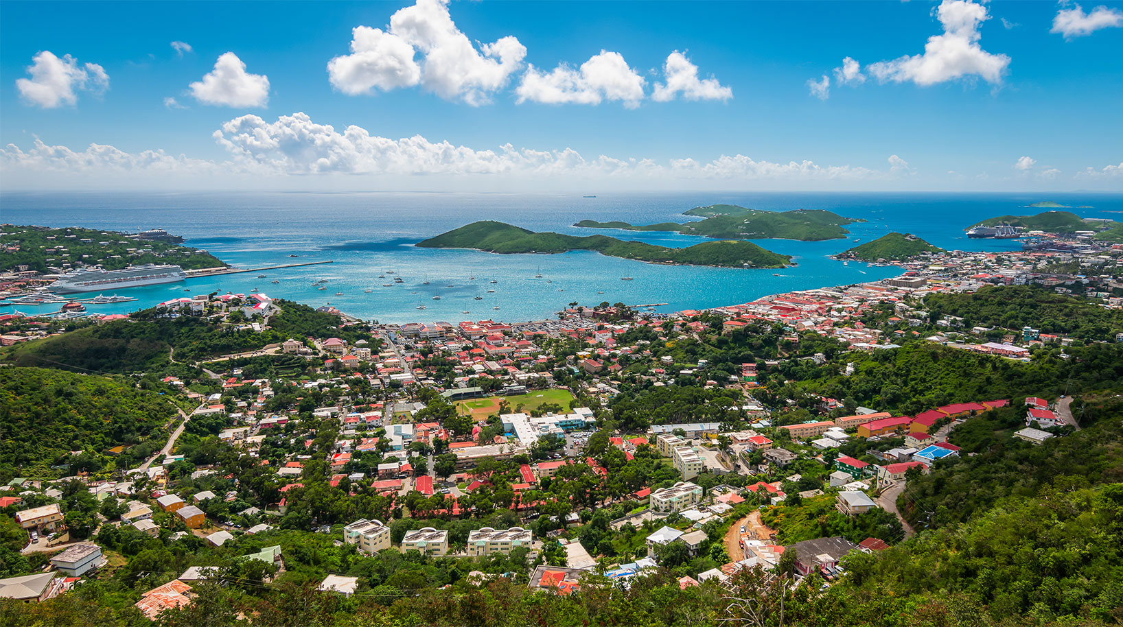 Charlotte Amalie, St Thomas, US Virgin Islands.