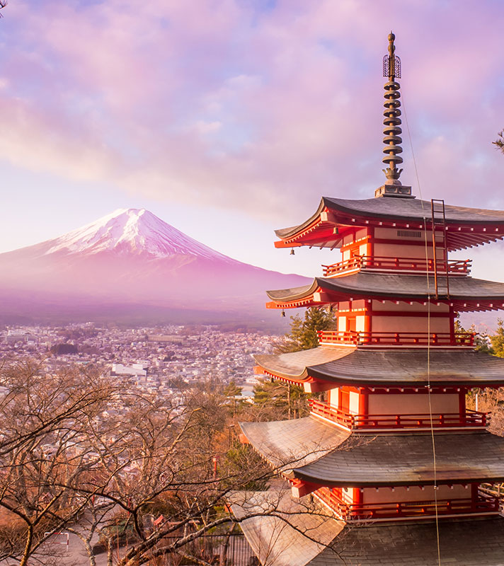 Mount Fuji in Japan