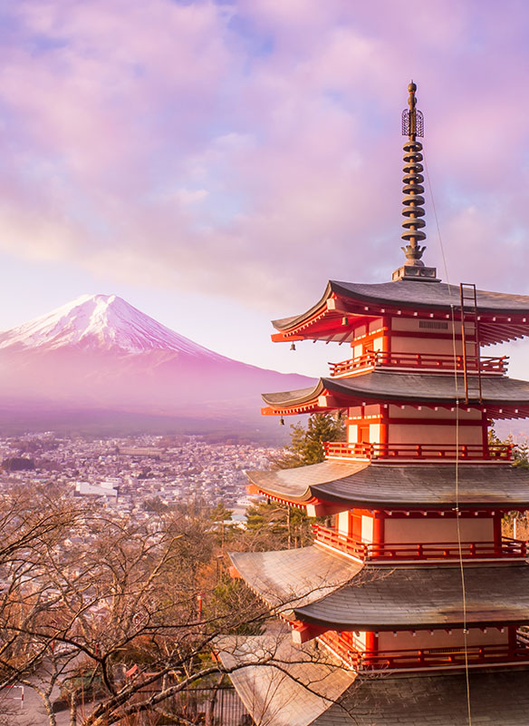 Mount Fuji in Japan