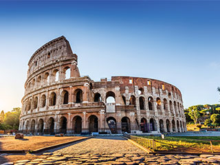 Colosseum in Rome, Italy