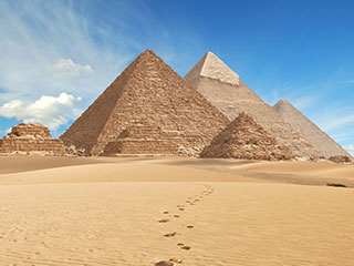 Pyramids of Giza, Egypt