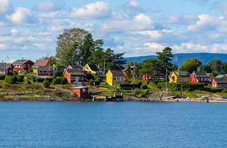 Views of Oslofjord, Norway
